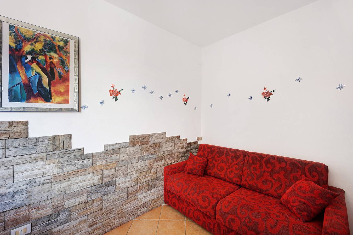 Ganze Wohnung, Ferienwohnung 'Le Mimose Bilo 4 Bis' mit Bergblick, Pool, Garten und Wlan – Haustiere erlaubt in Torrazza (Imperia), Imperia