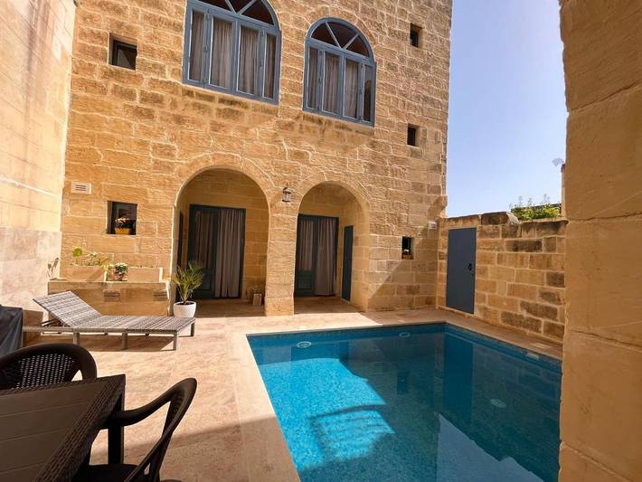 Ferienhaus für 5 Personen, mit Whirlpool und Pool auf Malta
