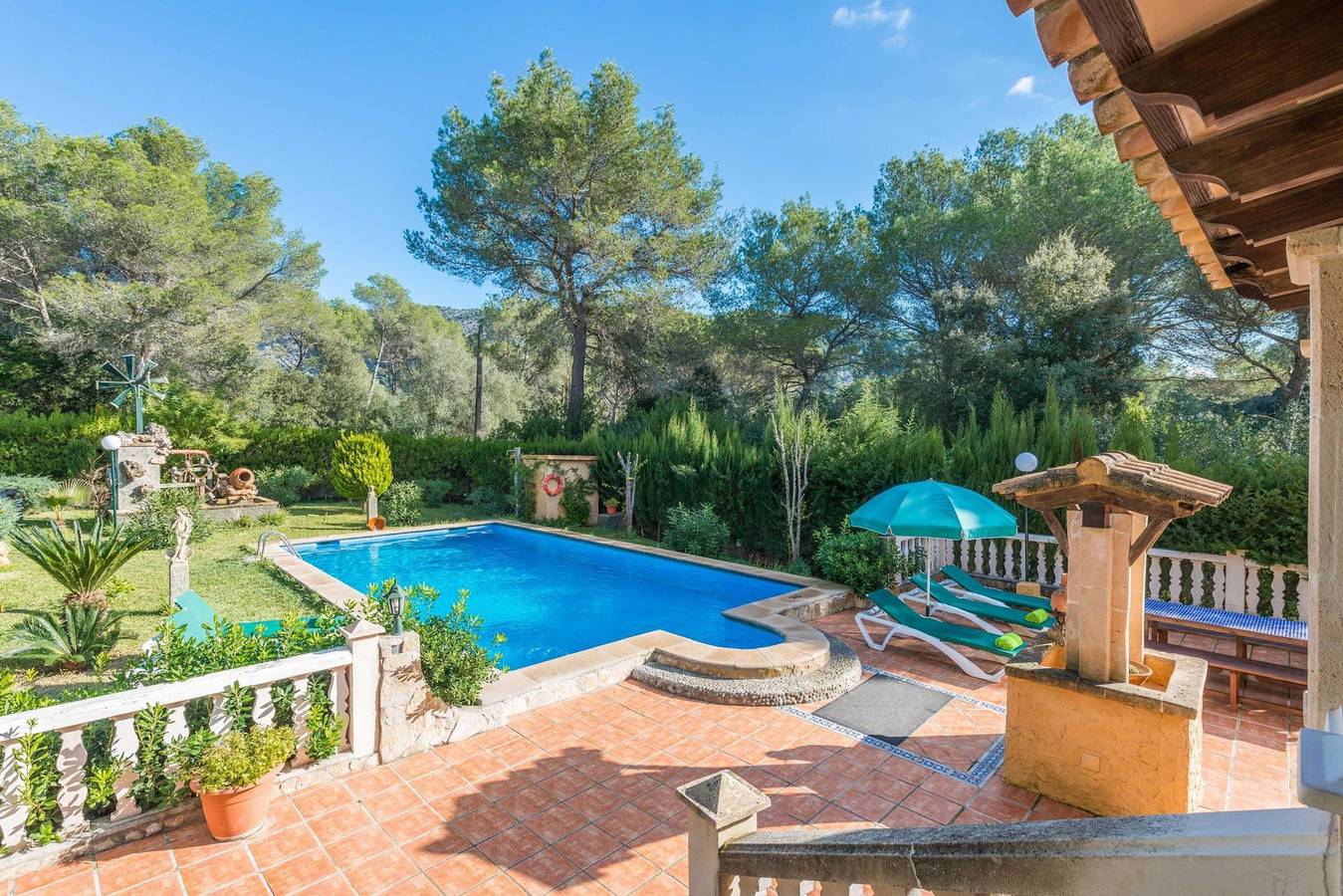 Els Pins - Villa with private pool in Crestatx . Free Wifi in Crestatx, Sa Pobla