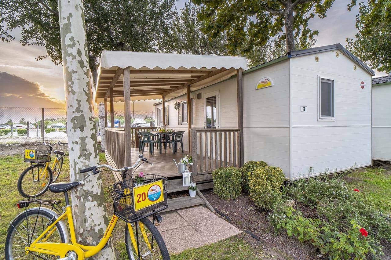 Feriendorf Oasi Mobilehome Tahiti für 4 Personen in Chioggia, Venedig Provinz