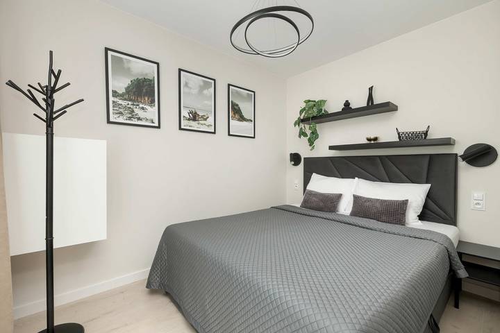 Apartament wakacyjny dla 4 osób, z Ogród w Niechorze