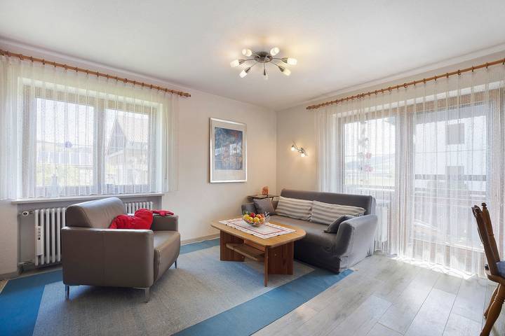 Appartement entier, Appartement « Vogel » avec vue sur la montagne, jardin commun et Wi-Fi in Wertach, Souabe (Bavière)
