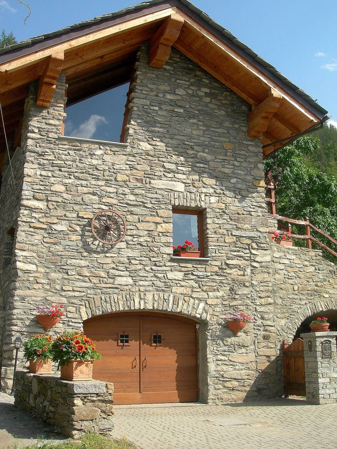 Ganze Wohnung, Wohnung Mit Garten in Champlong, Comune di Villeneuve