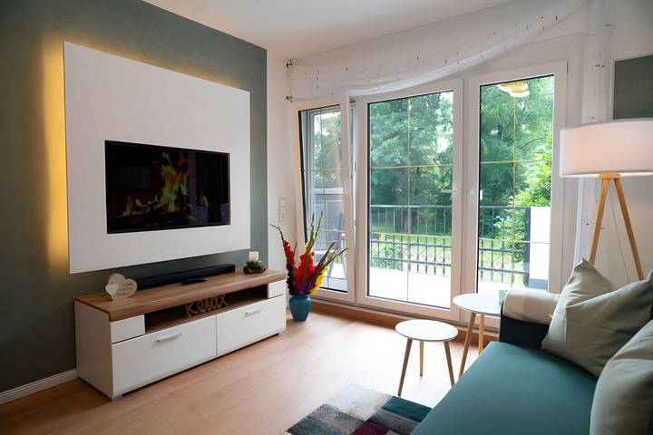 Ferienwohnung für 4 Personen, mit Balkon in Nienhagen