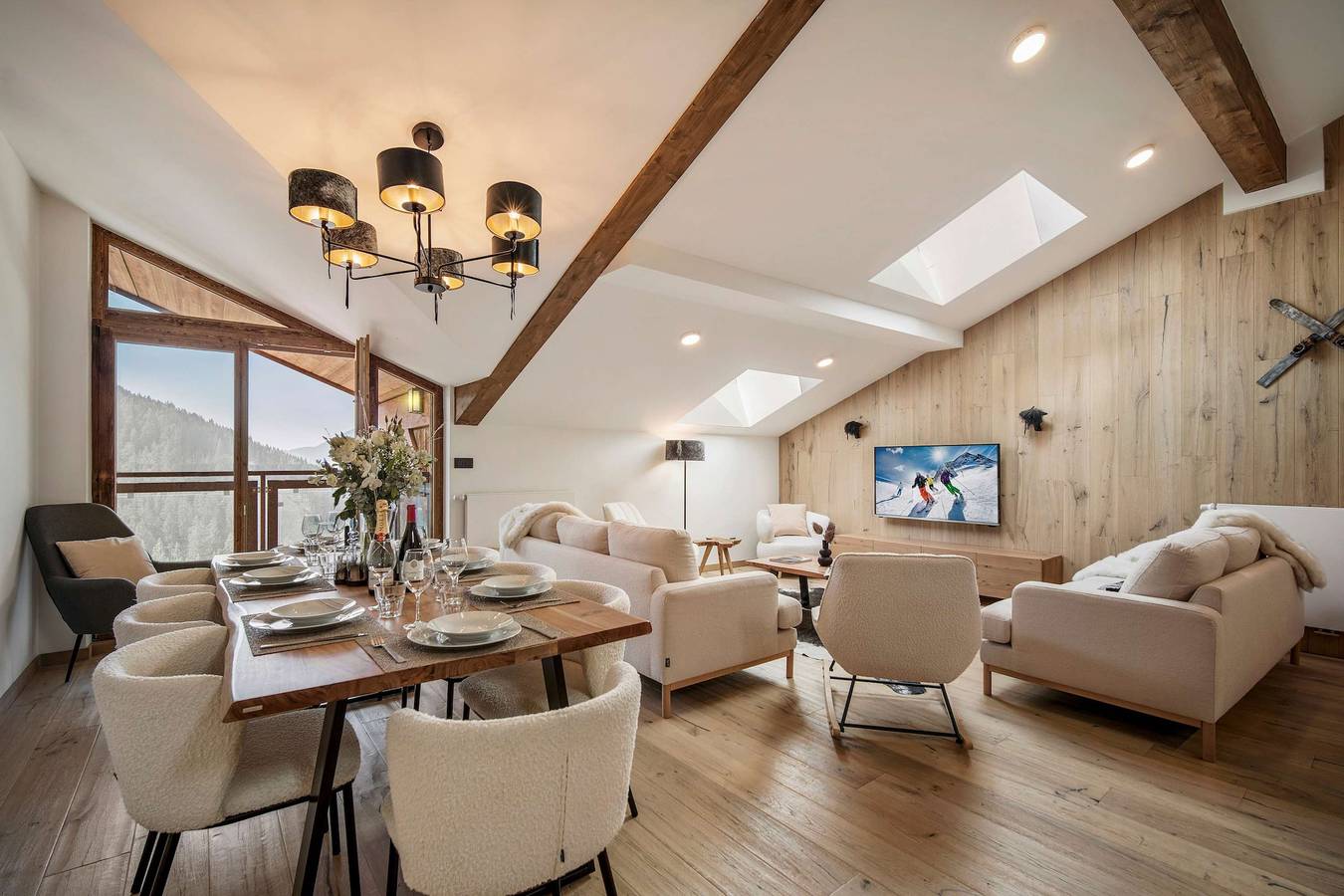 Apartamento entero, Luxury Penthouse Courchevel Sauna Views 4Br Nebula in Courchevel 1650 (Moriond), Saint-Bon-Tarentaise