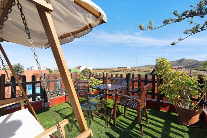 Casa vacacional para 8 personas, con Jardín en Valsequillo de Gran Canaria