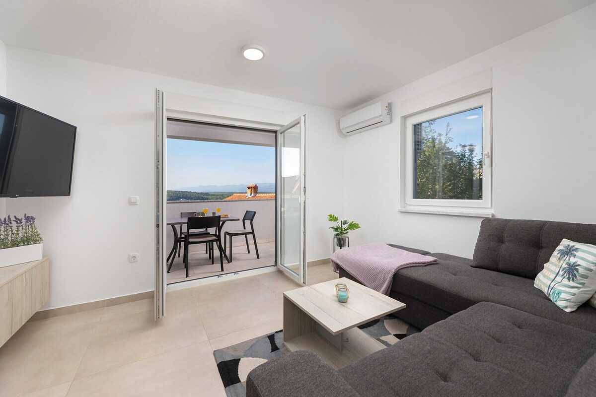 Ganze Wohnung, Ferienwohnung Boska Soline in Soline, Krk