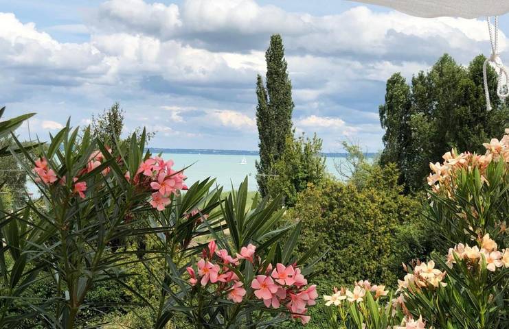 Ferienwohnung für 3 Personen, mit Balkon und Terrasse sowie Garten und Seeblick in Balatonalmadi - 3
