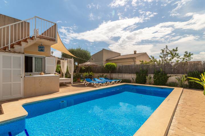 Villa mit pool für 5 Personen, mit Pool und Garten in Playa de Muro - 3