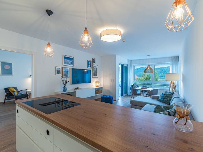 Ferienwohnung für 2 Personen, mit Balkon und Terrasse sowie Garten und Seeblick in Treffen am Ossiacher See - 3