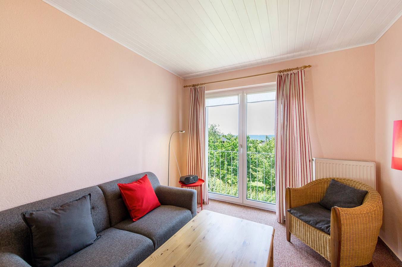 Ganze Wohnung, Ferienwohnung 'Möve Aba Appartement 33' mit Meerblick, Gemeinschaftsgarten und Wlan in Meschendorf, Rerik
