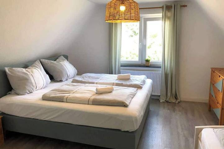Ganze Wohnung, Helle 3 Zimmer am Strand mit Boxspringbetten in Böhl (St. Peter-Ording), St. Peter-Ording