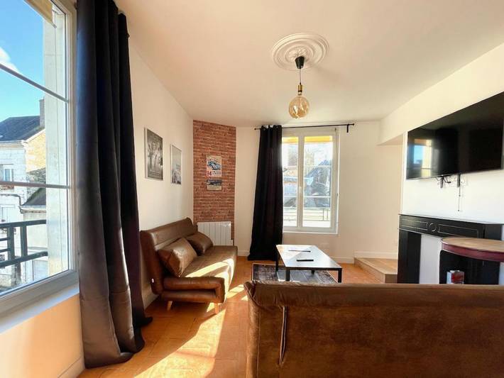 Gîte pour 6 personnes, avec vue à Château-du-Loir - 3