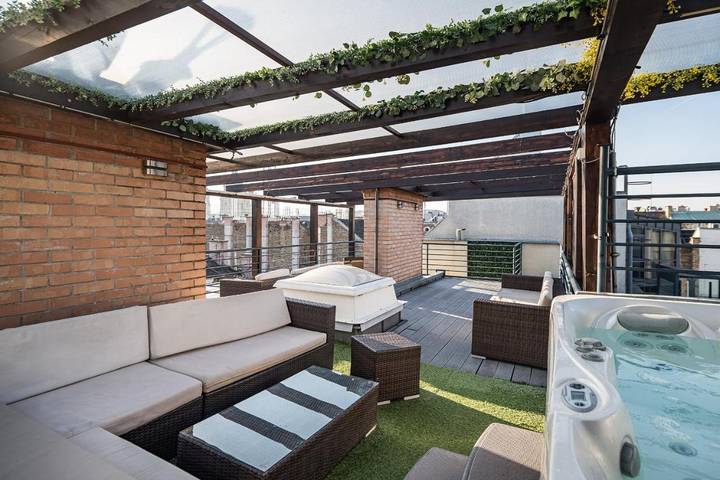 Gîte pour 6 personnes, avec vue et balcon à Budapest - 2