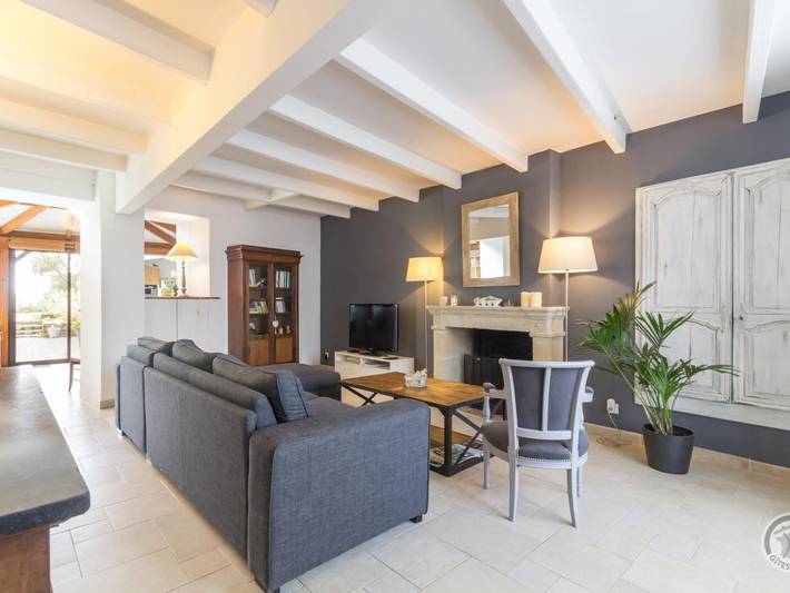 Gîte pour 6 personnes, avec jardin