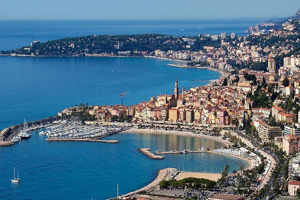 Zimmer zu vermieten mit Pdj Terrasse, Garage, Pool in Menton, Mittelmeerküste (Frankreich)