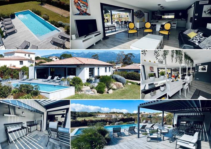 Villa pour 4 personnes, avec jardin et piscine en Corse - 2