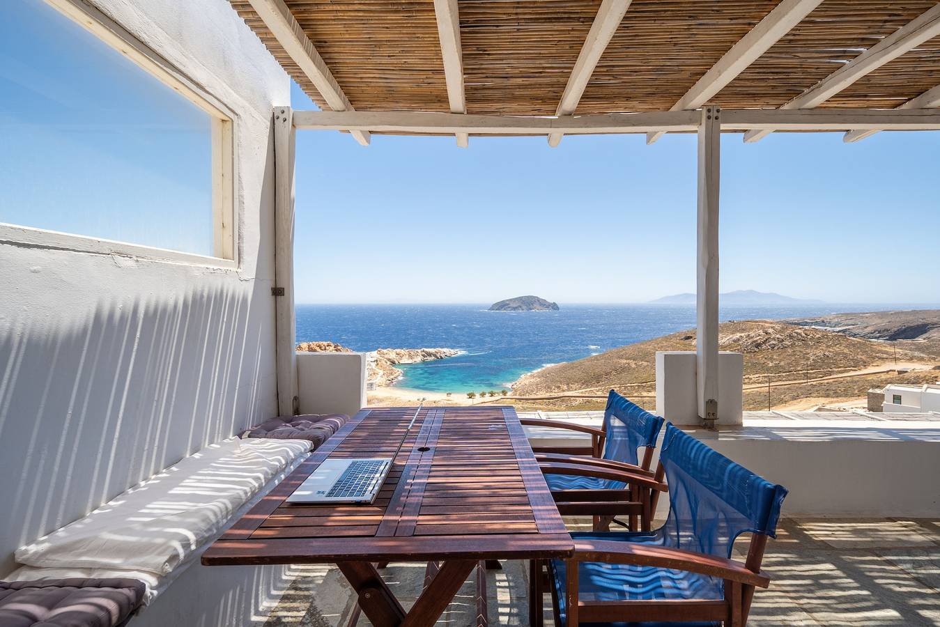 Casa Vacanze 'Kristina' con Vista Mare, Terrazza Privata e Aria Condizionata in Cicladi