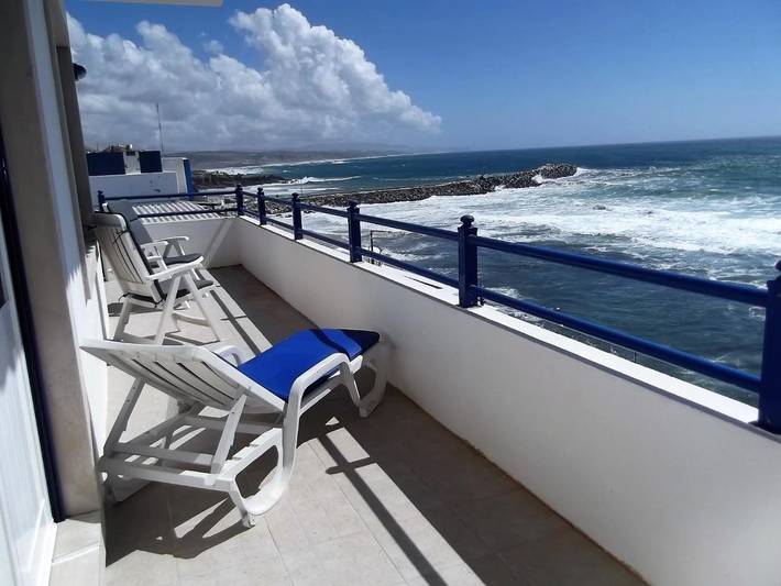 Apartamento de férias para 4 pessoas, com varanda e vista em Ericeira