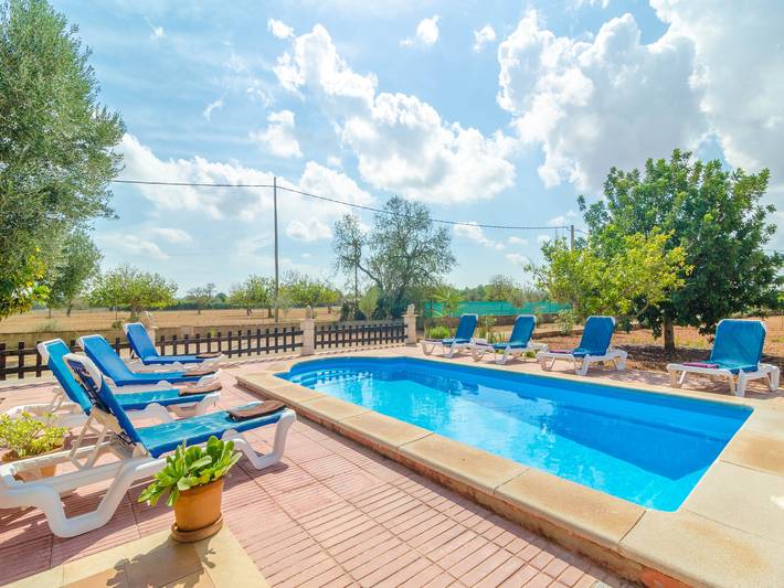 Ferienhaus für 8 Personen, mit Garten und Pool in Campos - 2