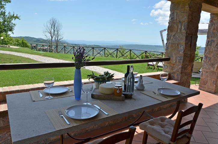 Ferienwohnung für 4 Personen, mit Terrasse und Pool in Roccalbegna - 4