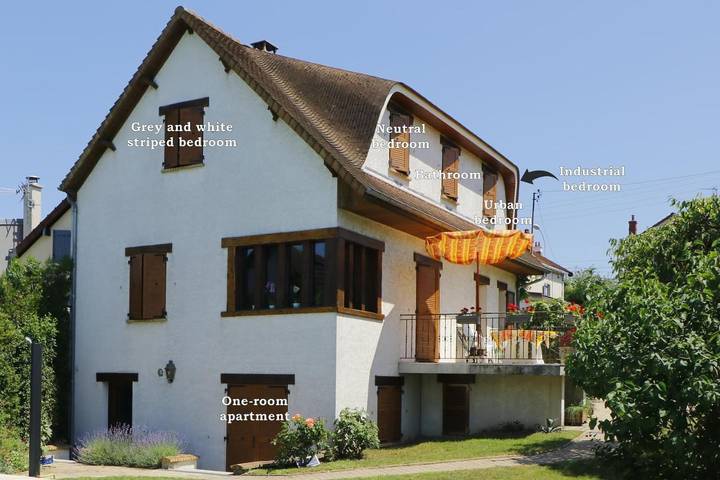 Chambre d’hôte pour 2 personnes, avec Terrasse et Jardin ainsi que Piscine et Vue dans Essonne - 4