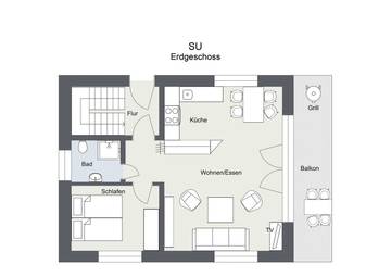 Ferienwohnung für 2 Personen in Röbel, Müritz, Bild 4