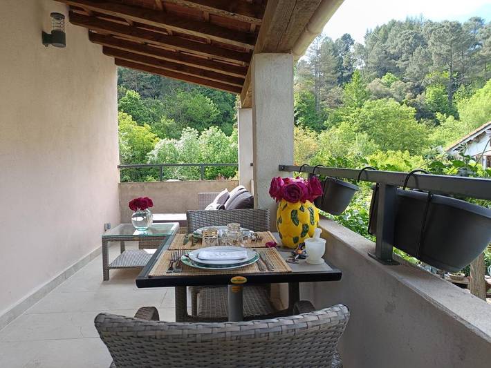 Gîte pour 2 personnes, avec jardin et vue à Chamborigaud - 2