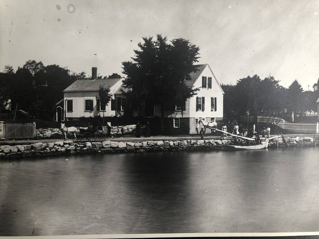 Mystic Riverfront Captain`s Home in Connecticut