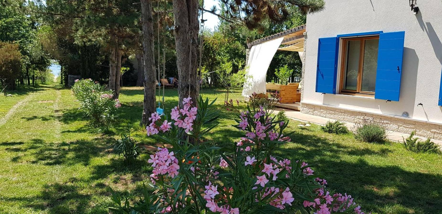 Villa Enjoy – a soli 30 m dalla spiaggia, casa ecologica con giardino privato e Wi-Fi in Dignano (Grad), Costa meridionale dell´Istria