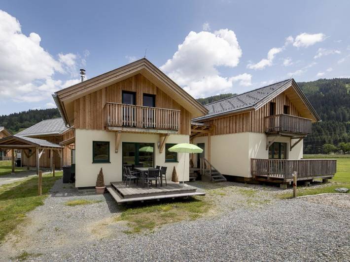 Ferienhaus für 6 Personen, mit Terrasse und Garten sowie Sauna und Ausblick