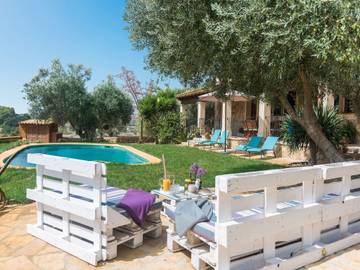 Villa in Sineu, Mallorca Inselmitte für 6 