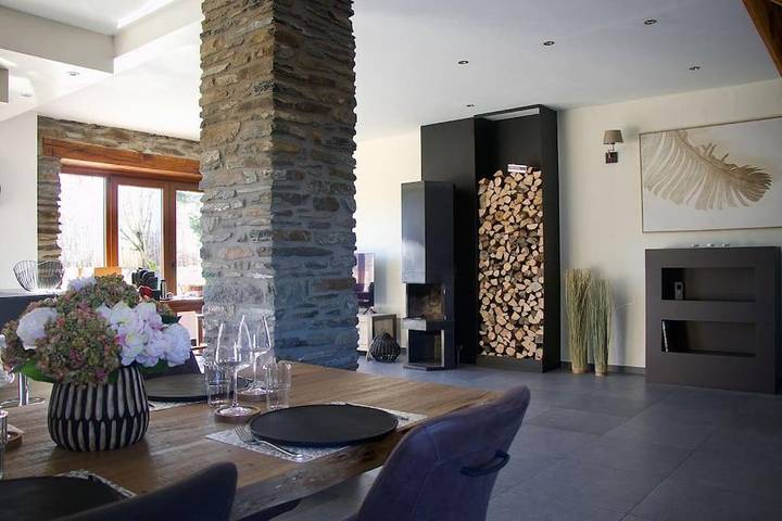 Maison de vacances pour 6 personnes, avec Terrasse ainsi que Jardin et Vue à Bertogne