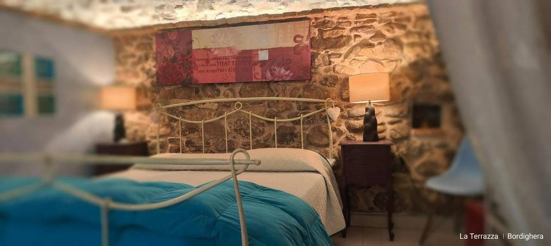 Chambre d’hôte pour 4 personnes, avec Terrasse à Bordighera