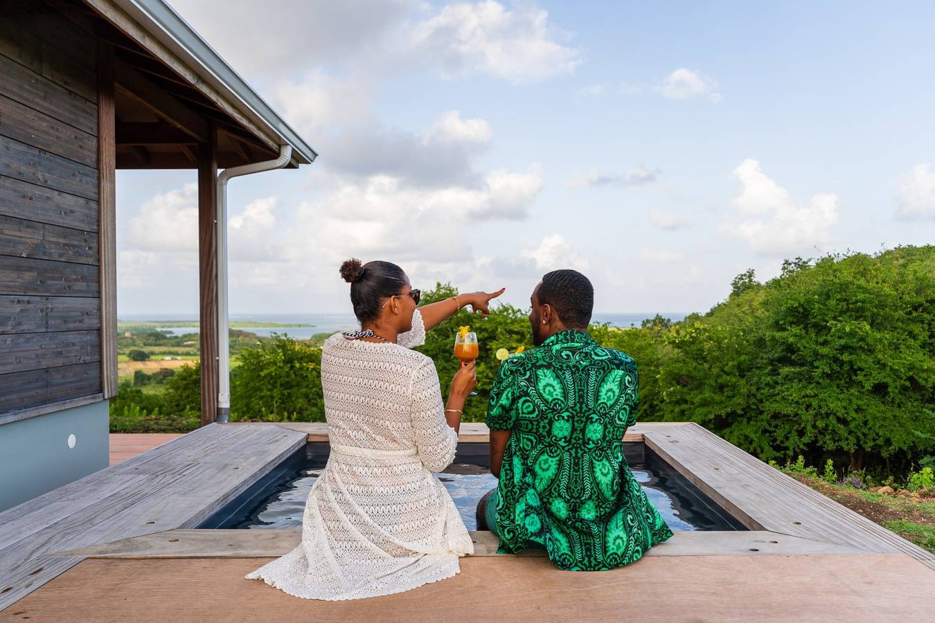 Domaine de Puyferrat maison d'hôtes & suites ecolodges - Lodge Kabura Chambre 4 et 5 in Le Marin, Martinique