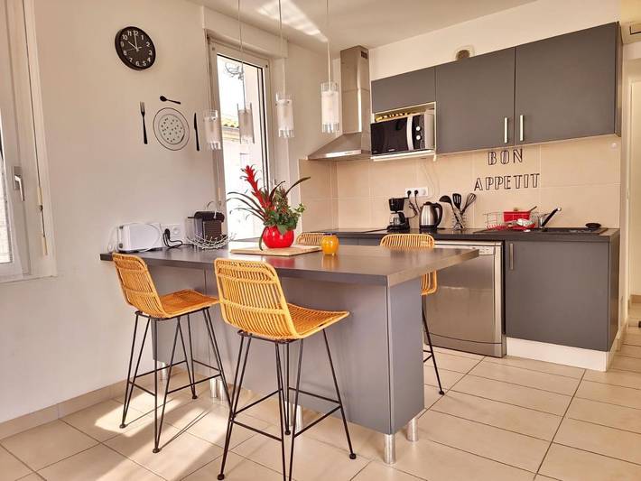 Maison de vacances pour 4 personnes, avec Balcon ainsi que Terrasse et Vue à Saint-Trojan-les-Bains