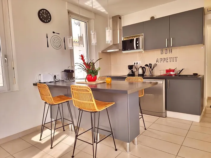 Maison de vacances pour 4 personnes, avec balcon et vue - 1