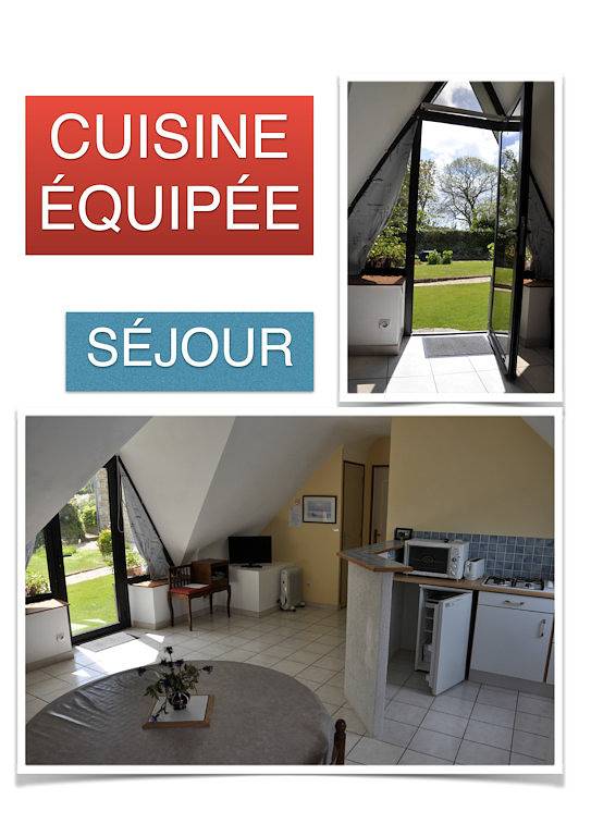 Gîte pour 2 personnes, avec jardin et terrasse en Cotes-d'Armor - 4