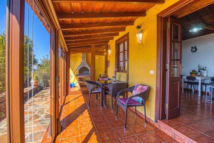 Casa rural para 4 personas, con jardín además de vistas y piscina en Puntagorda - 2