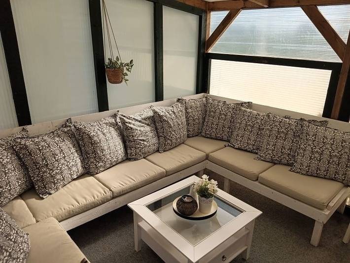 Ferienhaus für 3 Personen, mit Terrasse in Scheggerott