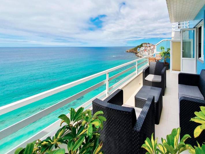 Gîte pour 5 personnes, avec Balcon ainsi que Terrasse et Vue à Malpica de Bergantiños