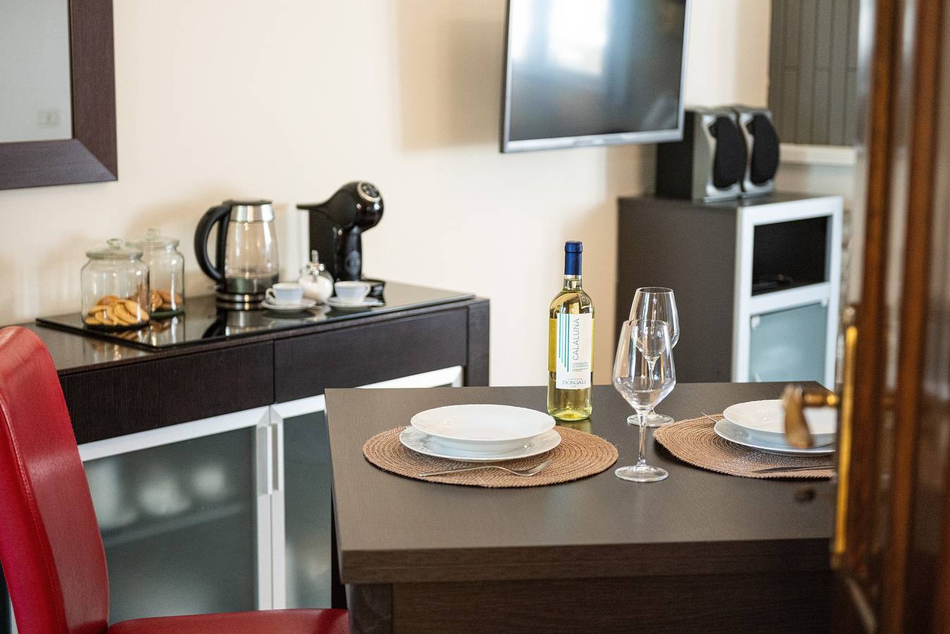 Zimmer „Luxi Noa Studio“ mit gemeinsamer Terrasse, Wlan und Klimaanlage in Foxi, Campidano