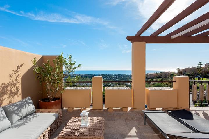Appartement entier, Appartement de vacances pour 5 personnes avec balcon in Paraiso Park, Benahavís