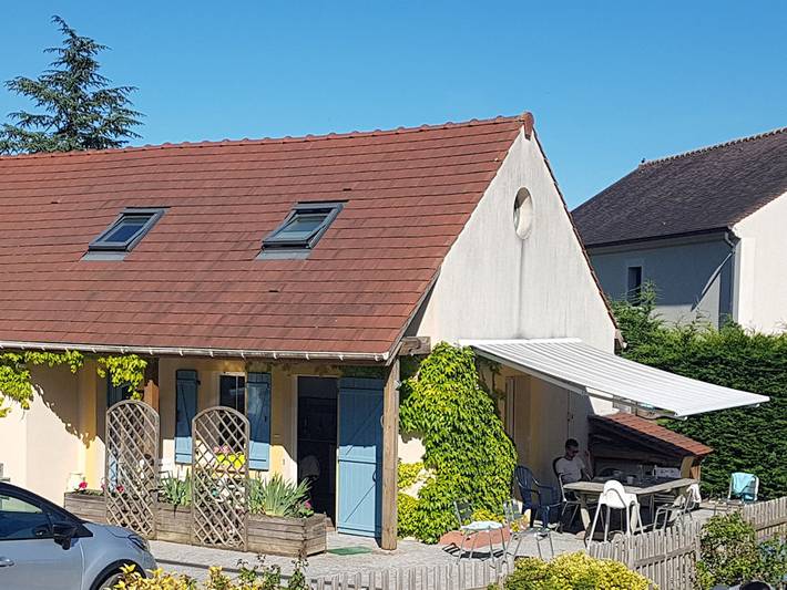 Gîte pour 4 personnes, avec jardin ainsi que terrasse et piscine dans Parc naturel régional du Vexin Français - 4