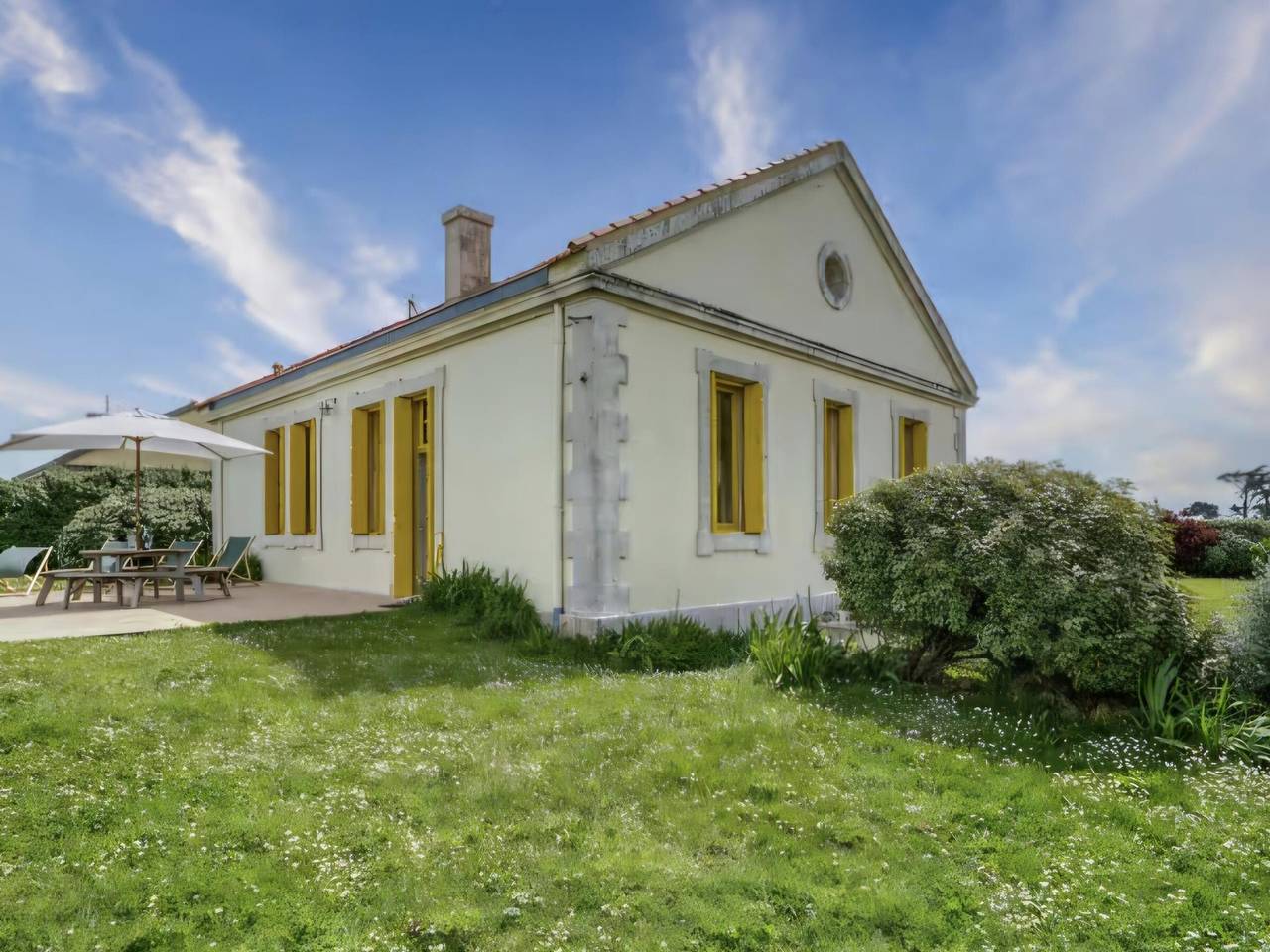 Casa de carácter, vista panorámica al mar - 8 pers. in Île Madame, Port-des-Barques