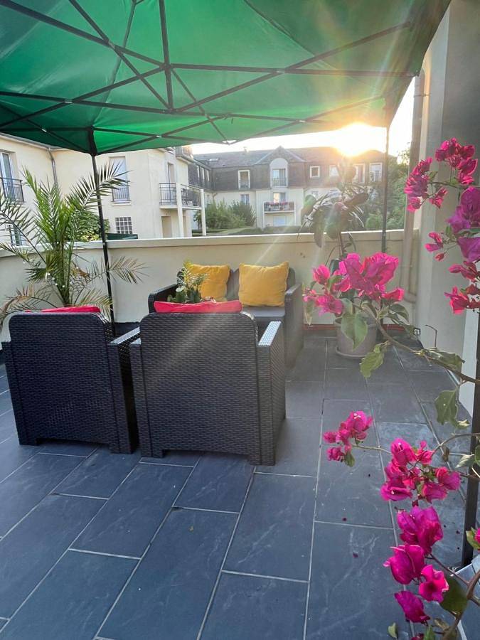 Gîte pour 6 personnes, avec jardin ainsi que terrasse et vue à Montgeron - 4