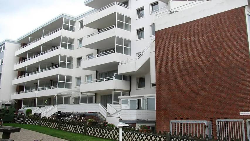 Ferienhaus für 4 Personen, mit Balkon auf Wangerooge