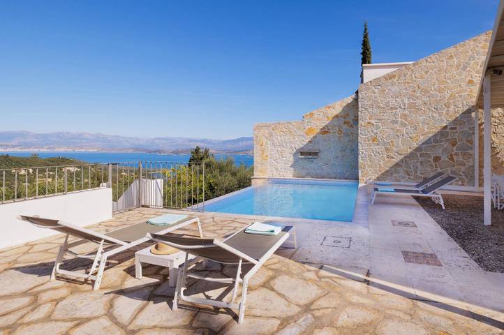 Villa für 4 Personen, mit Garten auf Korfu