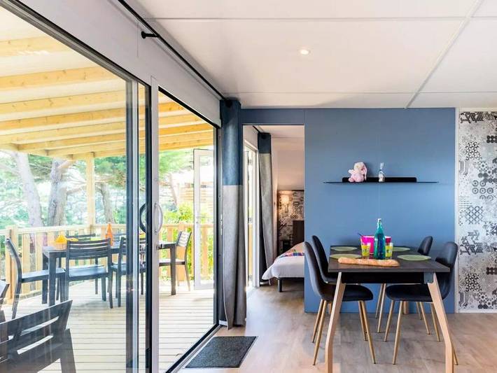 Mobil home pour 6 personnes, avec bassin pour enfant à Assérac - 3