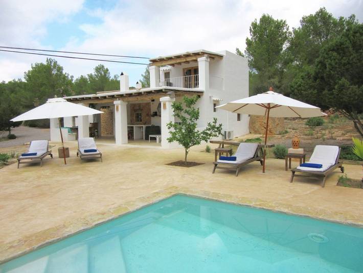 Ferienhaus für 6 Personen, mit Terrasse und Pool sowie Garten in Cala Vedella - 4